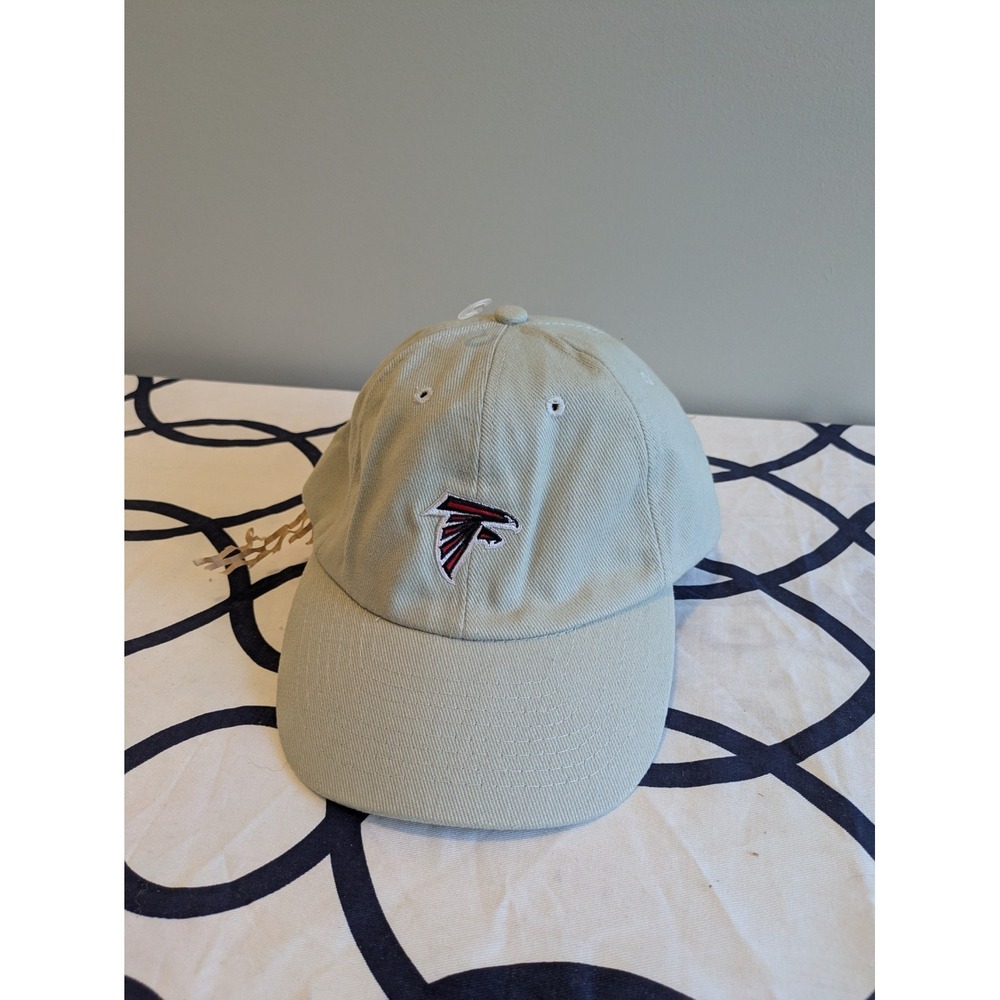 Atlanta Falcons Hat Cap Adjustable Strap Back Tan NFL Football Logo Dad Hat